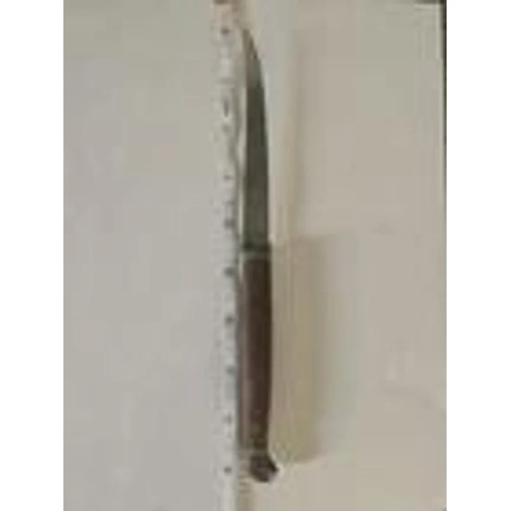 Vintage Full Tang Wood Handle Birds Head Pommel Kitchen Boning Utility Knife 9